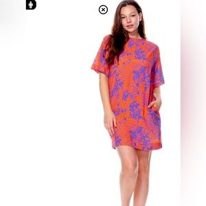 The Kit Maya Dress in Orange Complication